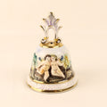 Capodimonte Tafelbel – Putti Decor – Italië ca. 1950–1970