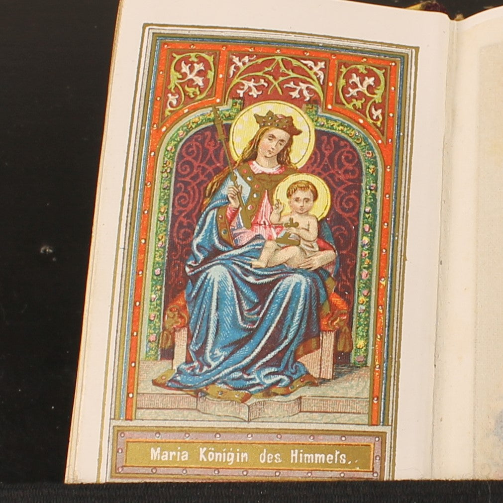 Im Kreuz ist Heil - Duits Gebedenboek 1875 - Luxe Metalen Band met Agnus Dei – Kevelaer