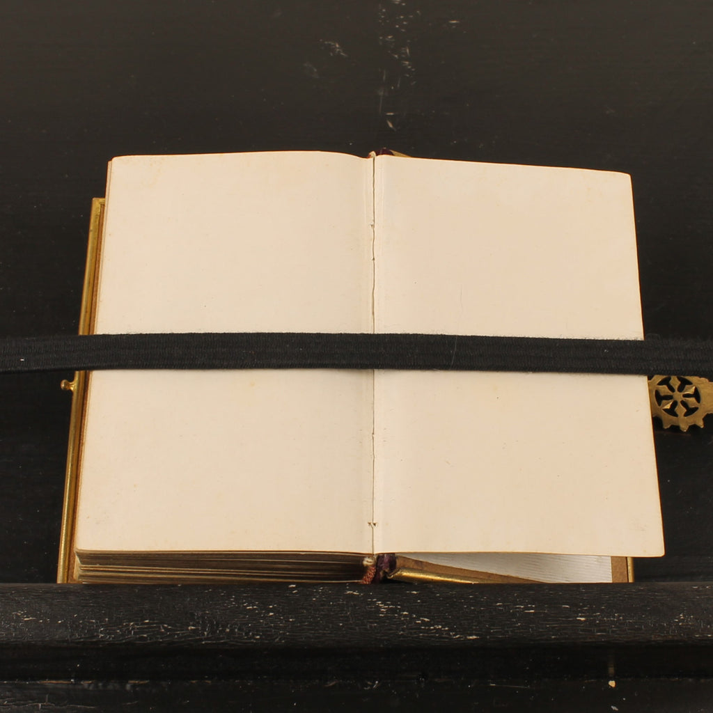 Im Kreuz ist Heil - Duits Gebedenboek 1875 - Luxe Metalen Band met Agnus Dei – Kevelaer