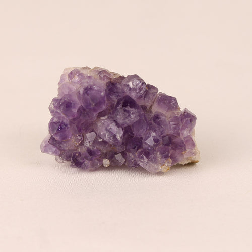 Cluster d'Améthyste sur Matrice d'Agate – 4,5 cm – Géode Brésilienne