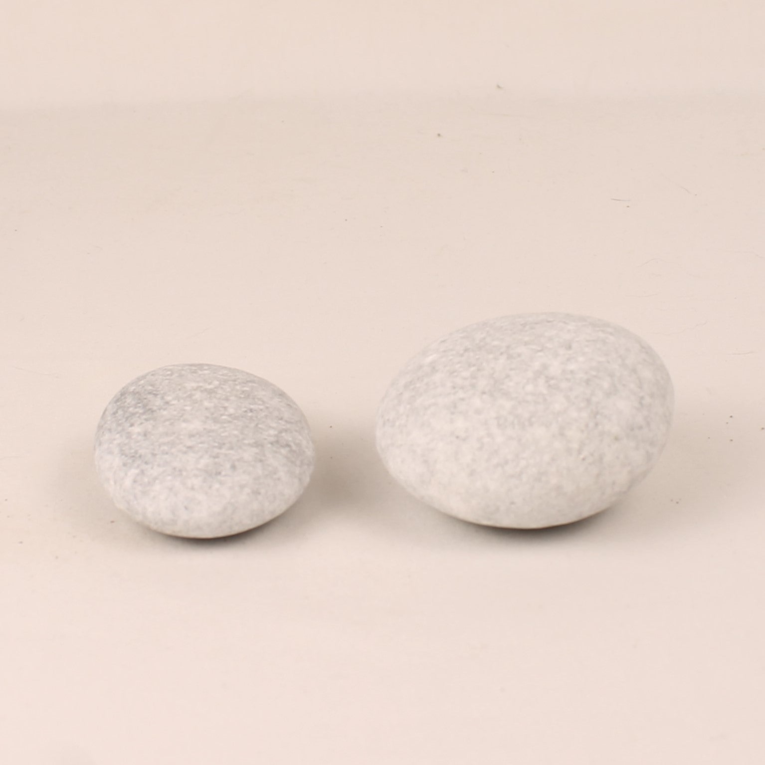 Worry Stones 6–7 cm – Ovale Handstenen - Natuursteen - Set van 2