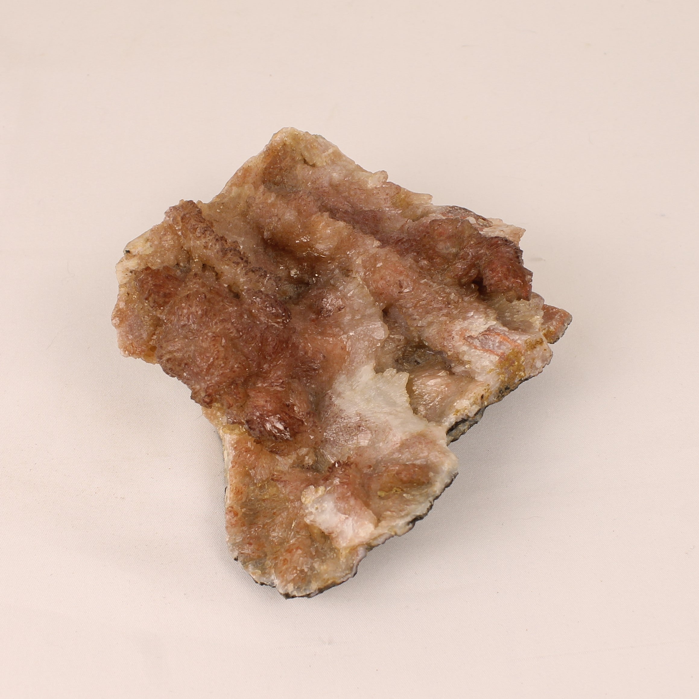 Stilbite Crystal Cluster on Basalt Matrix – 14 cm – India