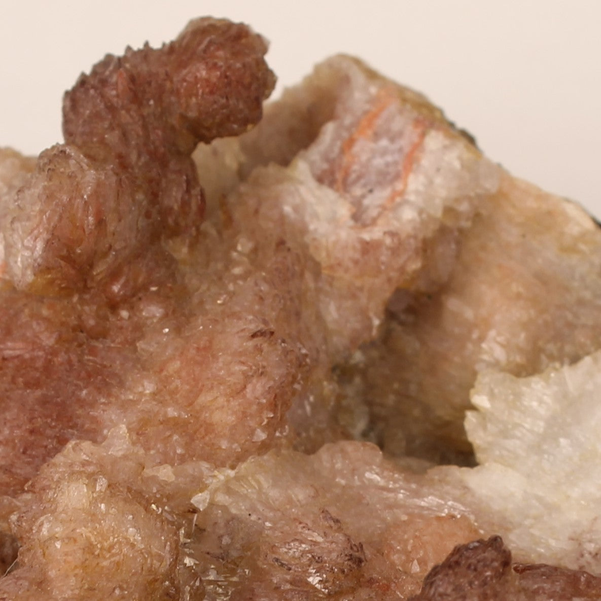 Stilbiet Kristalcluster op Basaltmatrix – 14 cm – India