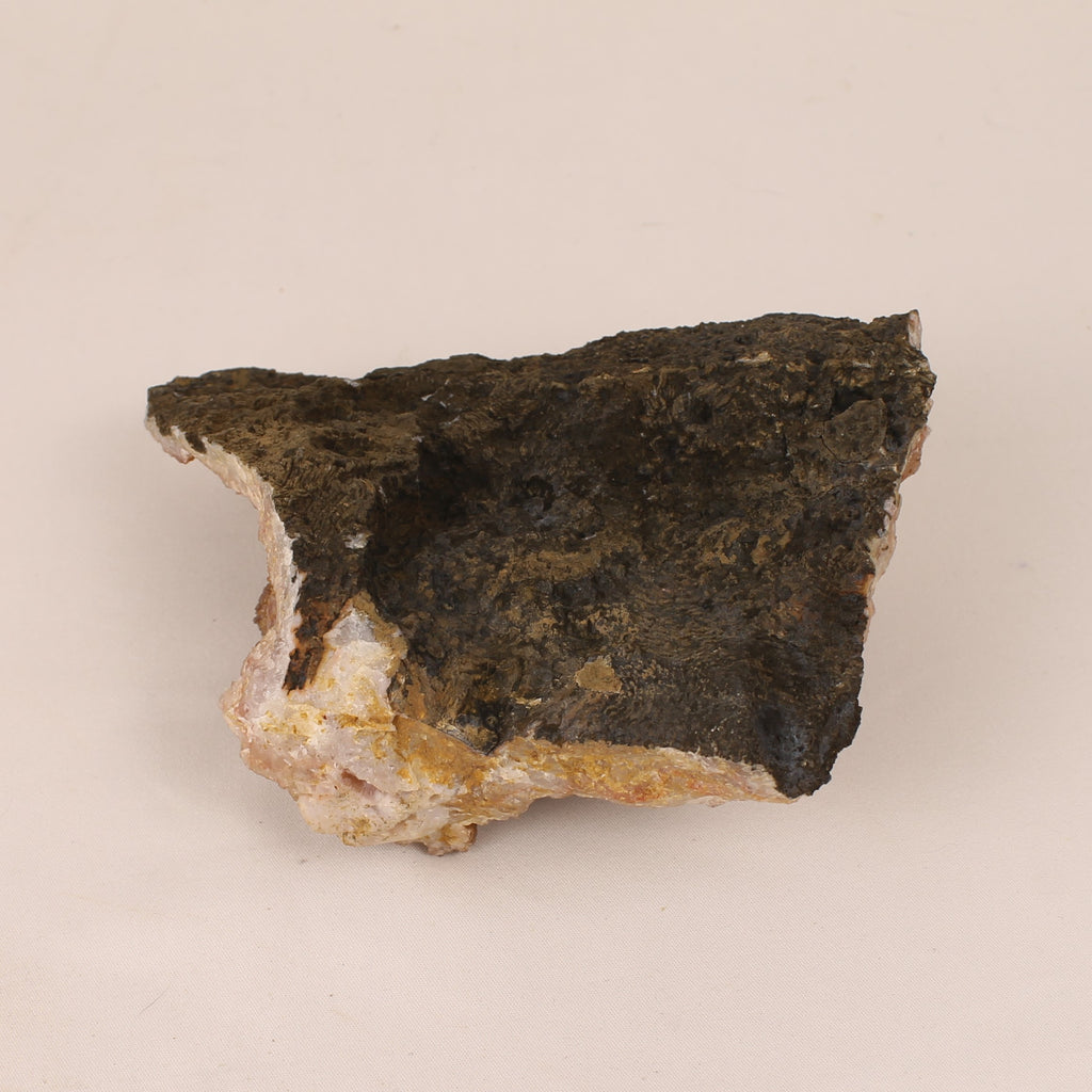 Stilbite Crystal Cluster on Basalt Matrix – 14 cm – India