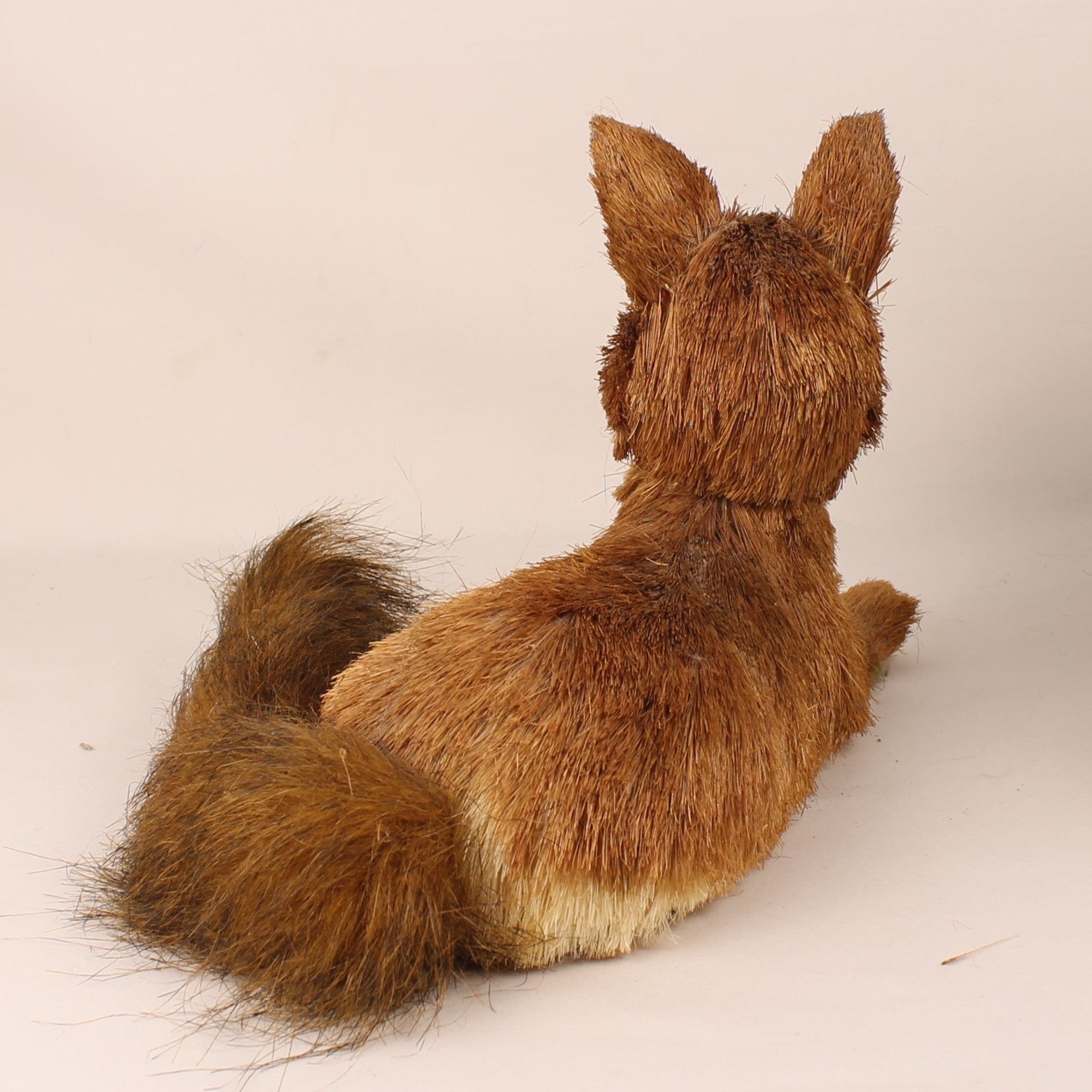 Vos & Eekhoorn – Vintage Borstelwerk - Natuurdecoratie Set