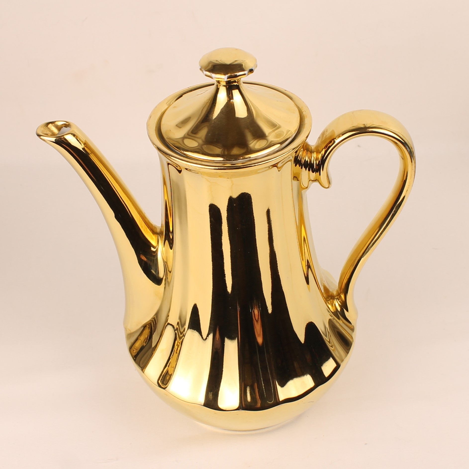 Wunsiedel Bavaria Volledig Verguld Mokka Servies – Mid Century Duitsland ca. 1960