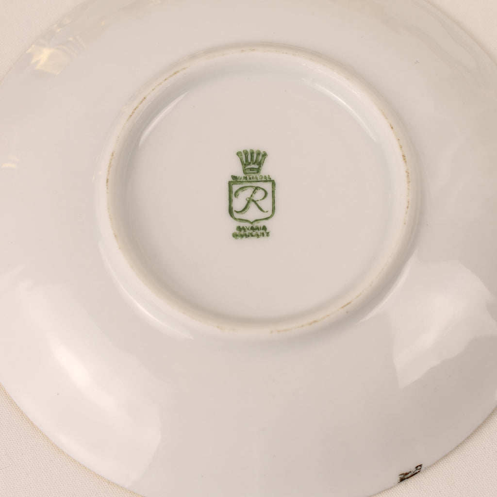 Wunsiedel Bavaria Volledig Verguld Mokka Servies – Mid Century Duitsland ca. 1960