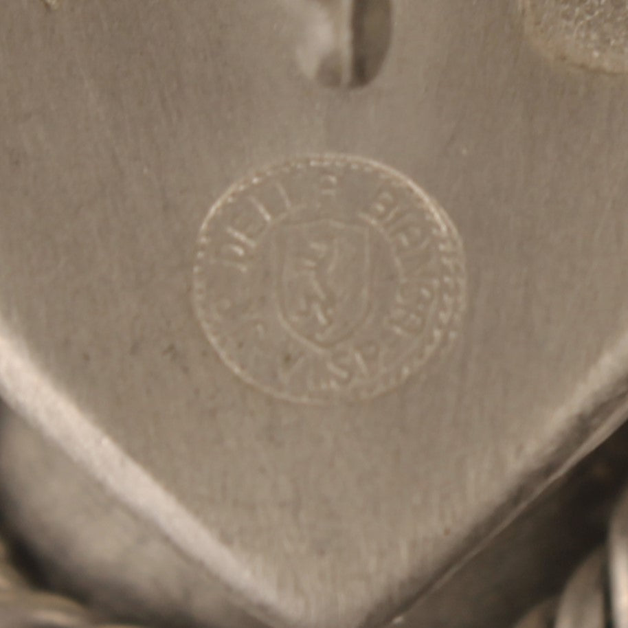 J.P. Della Bianca Zwitserse Tinnen Miniatuur Kruik met 3 Rammen