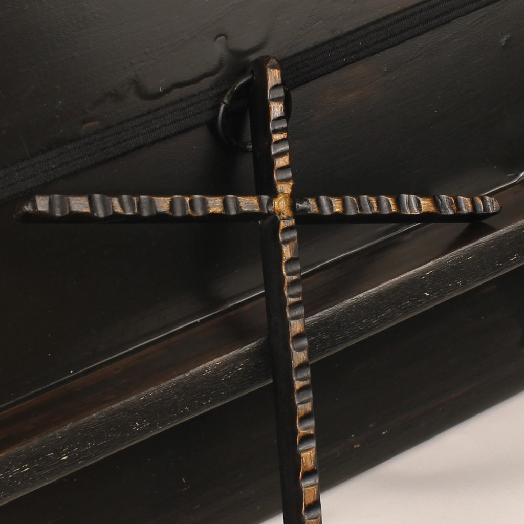 Wandkruis Smeedijzer - Handbewerkt 22.5 cm