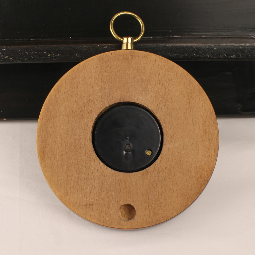 Fischer Wandbarometer – Made in GDR – 15 cm – Jaren 60/70