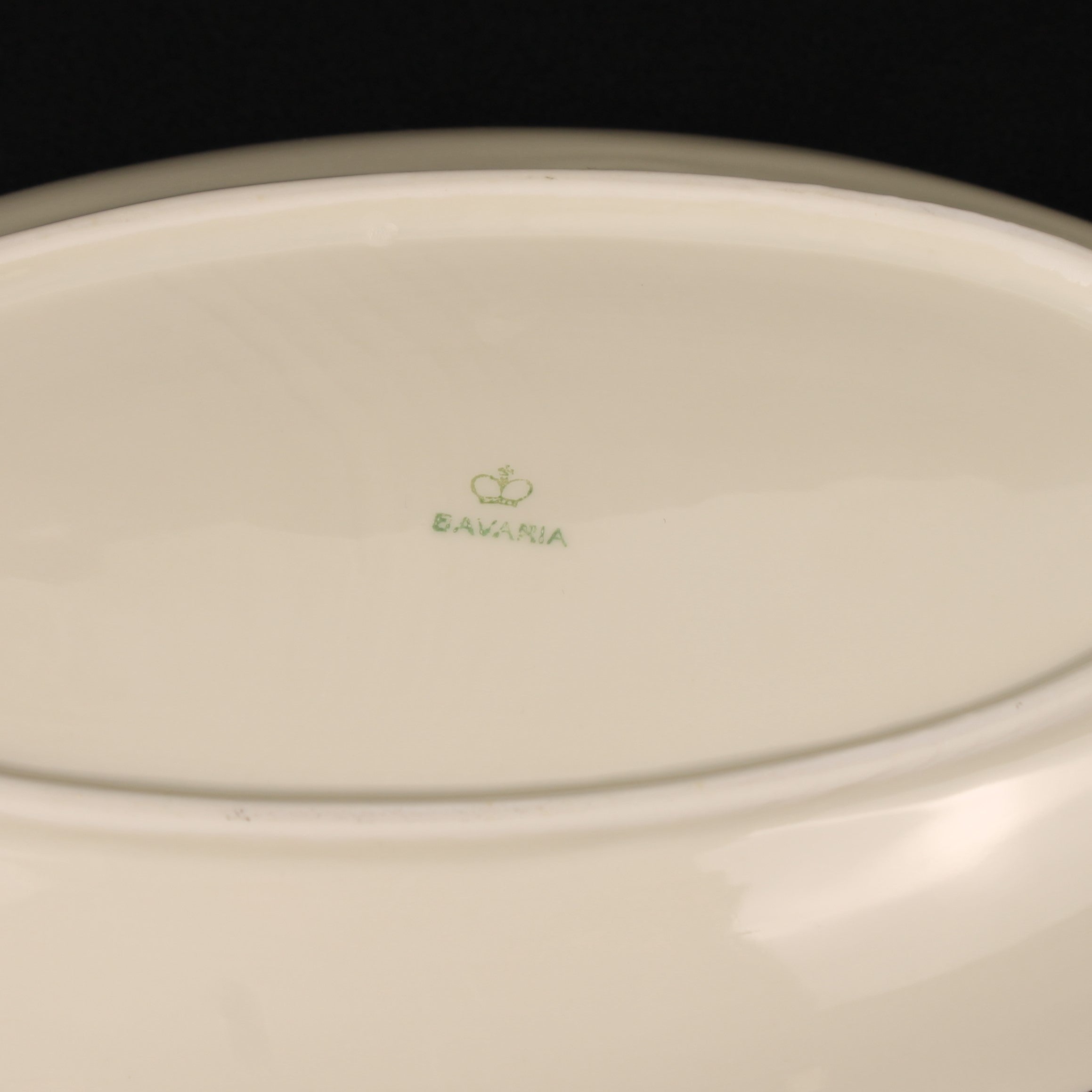 Bavaria Porseleinen Serveerschalen Set – 4 Stuks met Goudrand – 32 & 23 cm