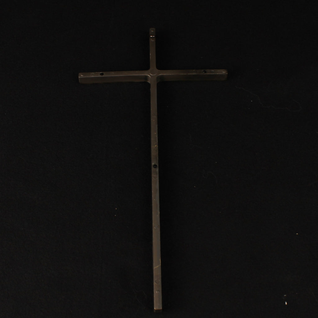 Wandkruis in Verguld Metaal – ca. 1955–1980 – 24,5 cm