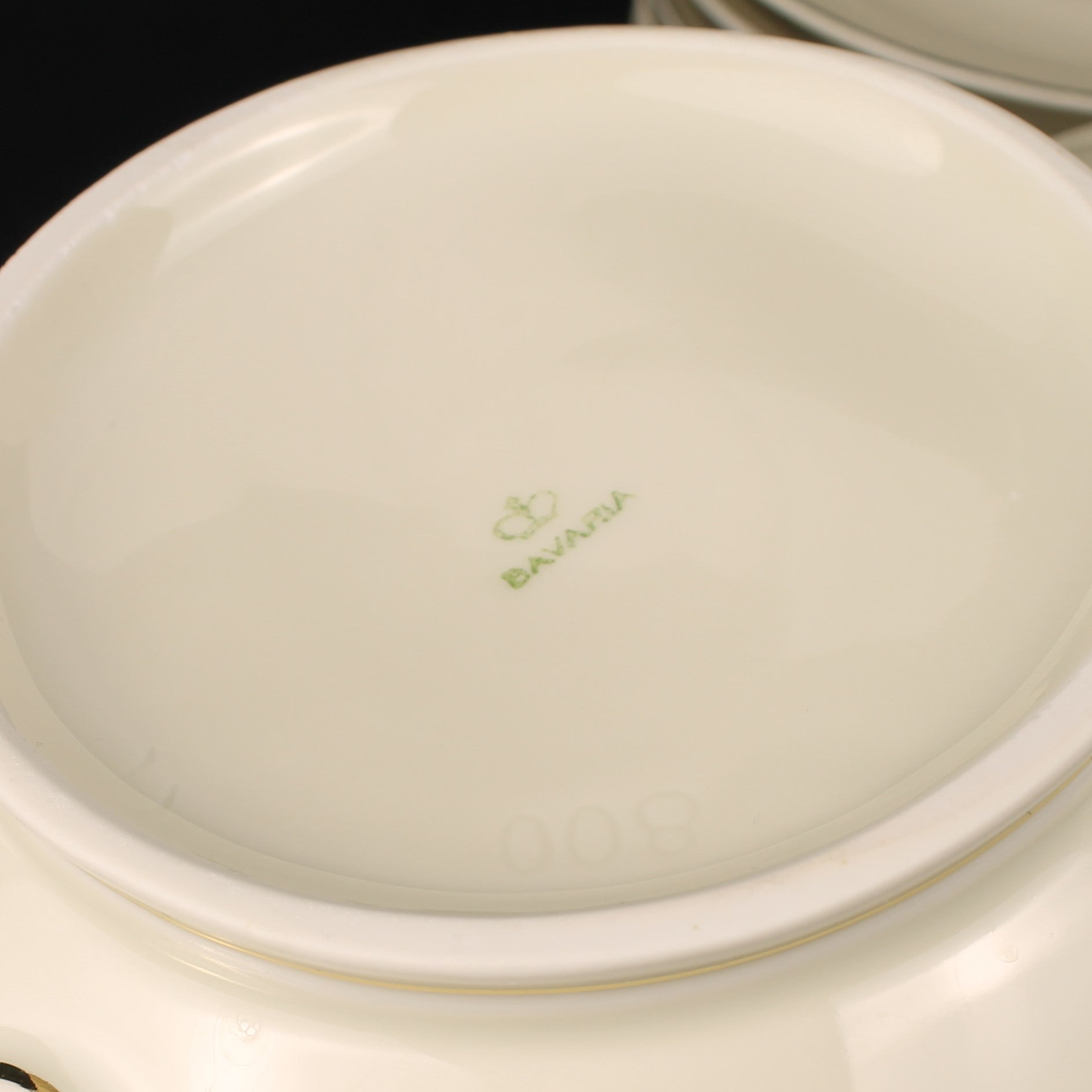 Bavaria Theeservies 16-delig – Goudrand & Groene Bies