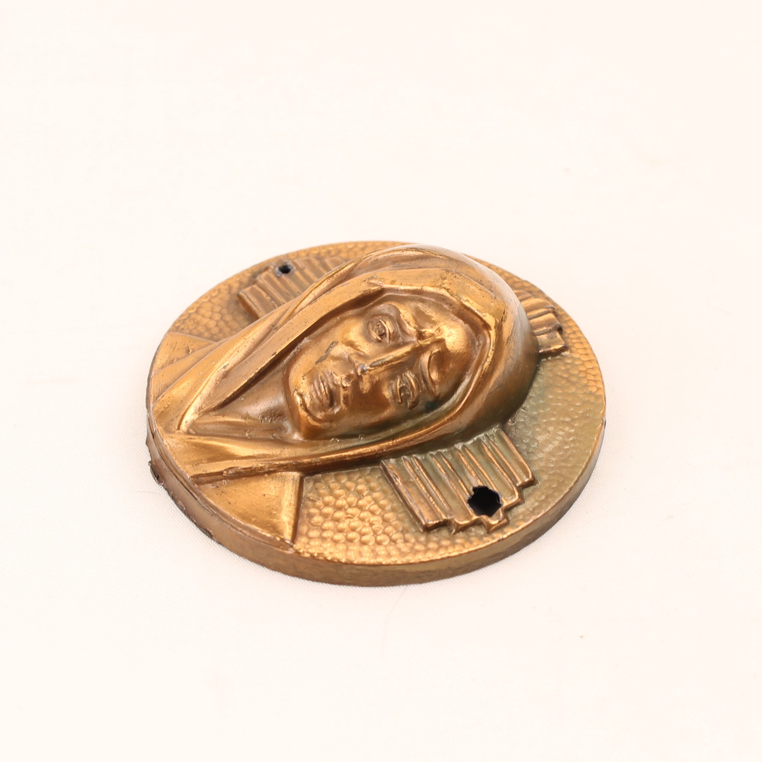 Plaque de Marie – Style Art déco – Métal – 6,5 cm