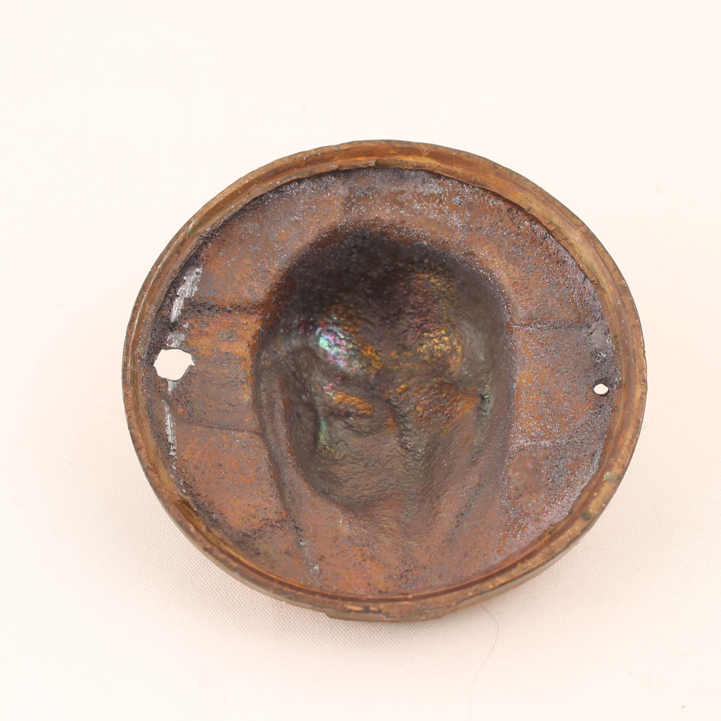 Plaque de Marie – Style Art déco – Métal – 6,5 cm