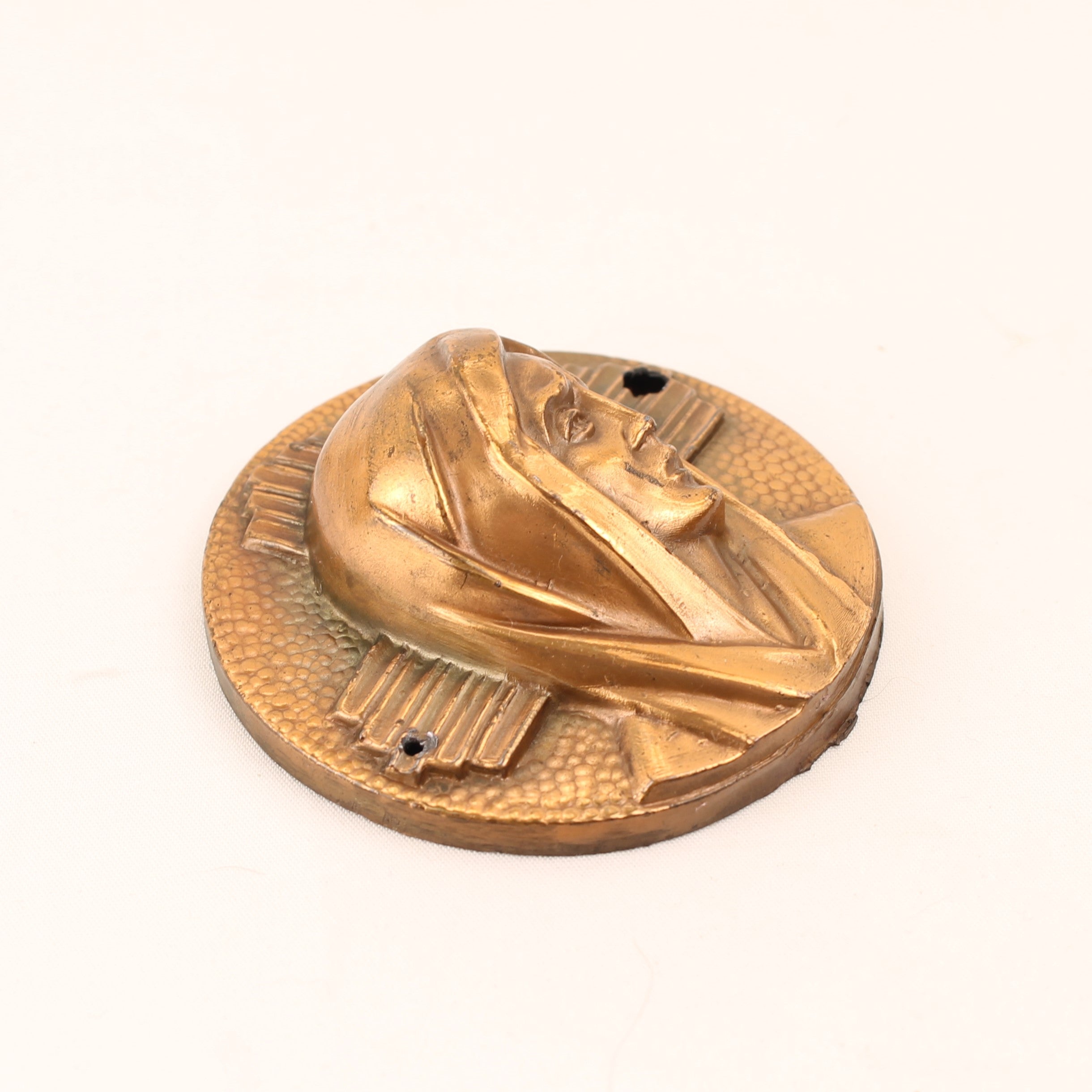 Plaque de Marie – Style Art déco – Métal – 6,5 cm