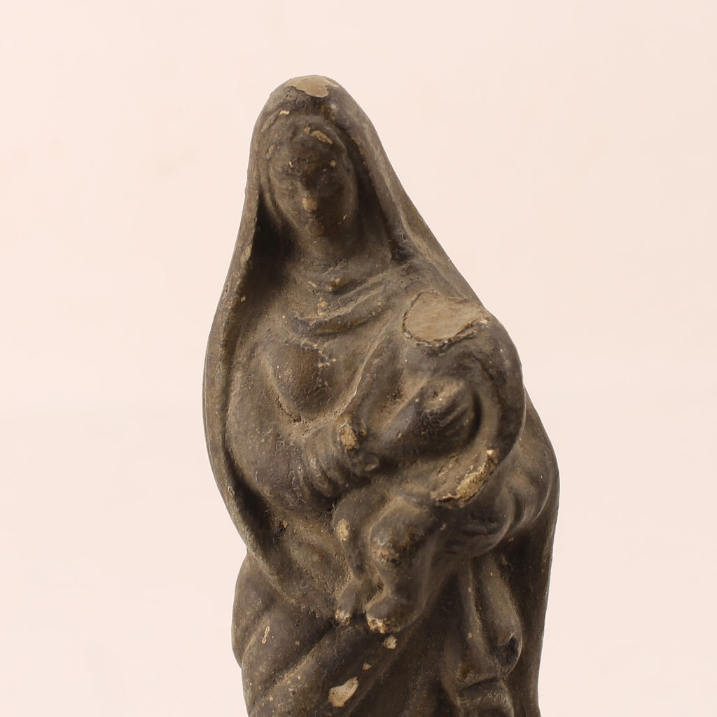 Madonna met Kind – Devotiebeeld – 15 cm – Doorleefde Staat