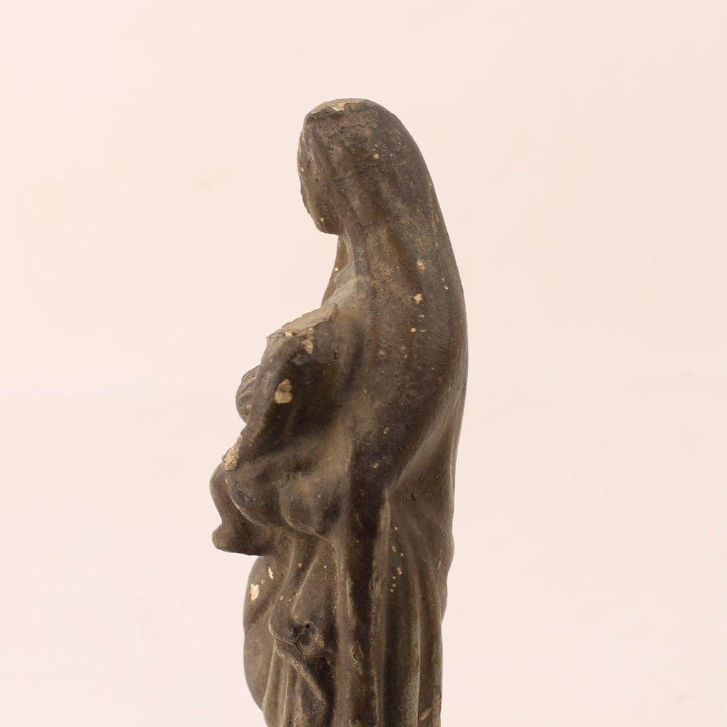 Madonna met Kind – Devotiebeeld – 15 cm – Doorleefde Staat