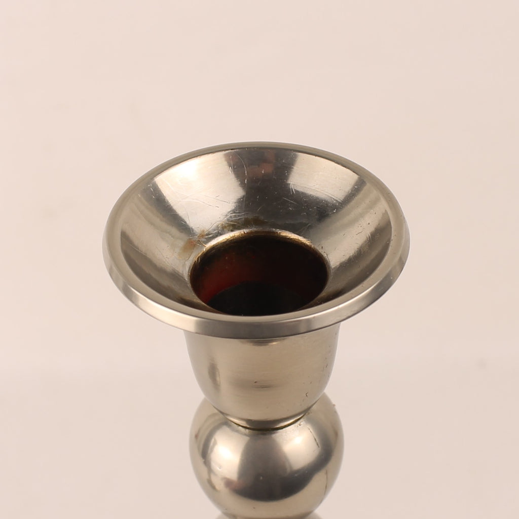 Bougeoirs en métal - 25 cm - Lot de 2