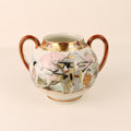 Japanse Handbeschilderde Sierpot - Dubbel Oor - Satsuma Stijl - ca. 1925–1945