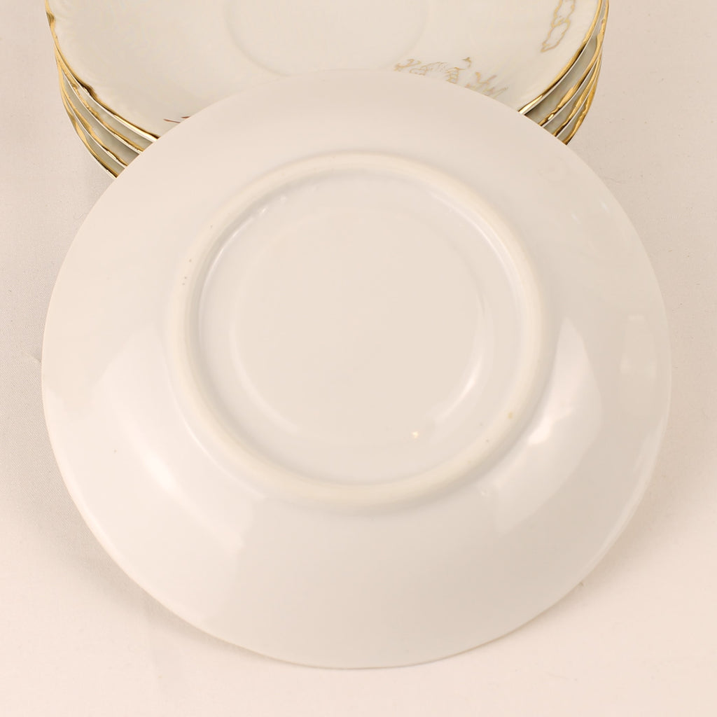 Japans Parelmoer Dragonware Kop & Schotel Set - 10-delig - ca. 1960-1975