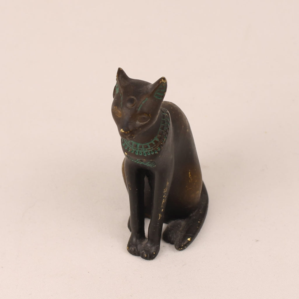 Chat égyptien Bastet – Métal massif – 1986 TFM