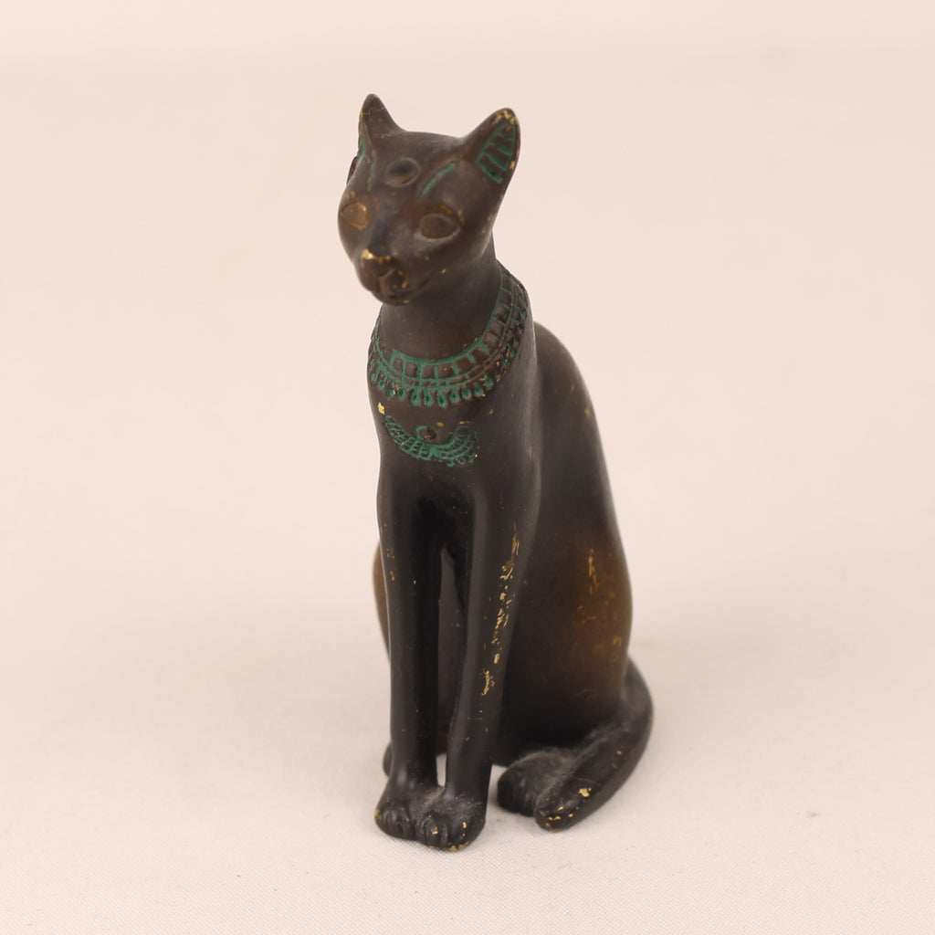 Chat égyptien Bastet – Métal massif – 1986 TFM