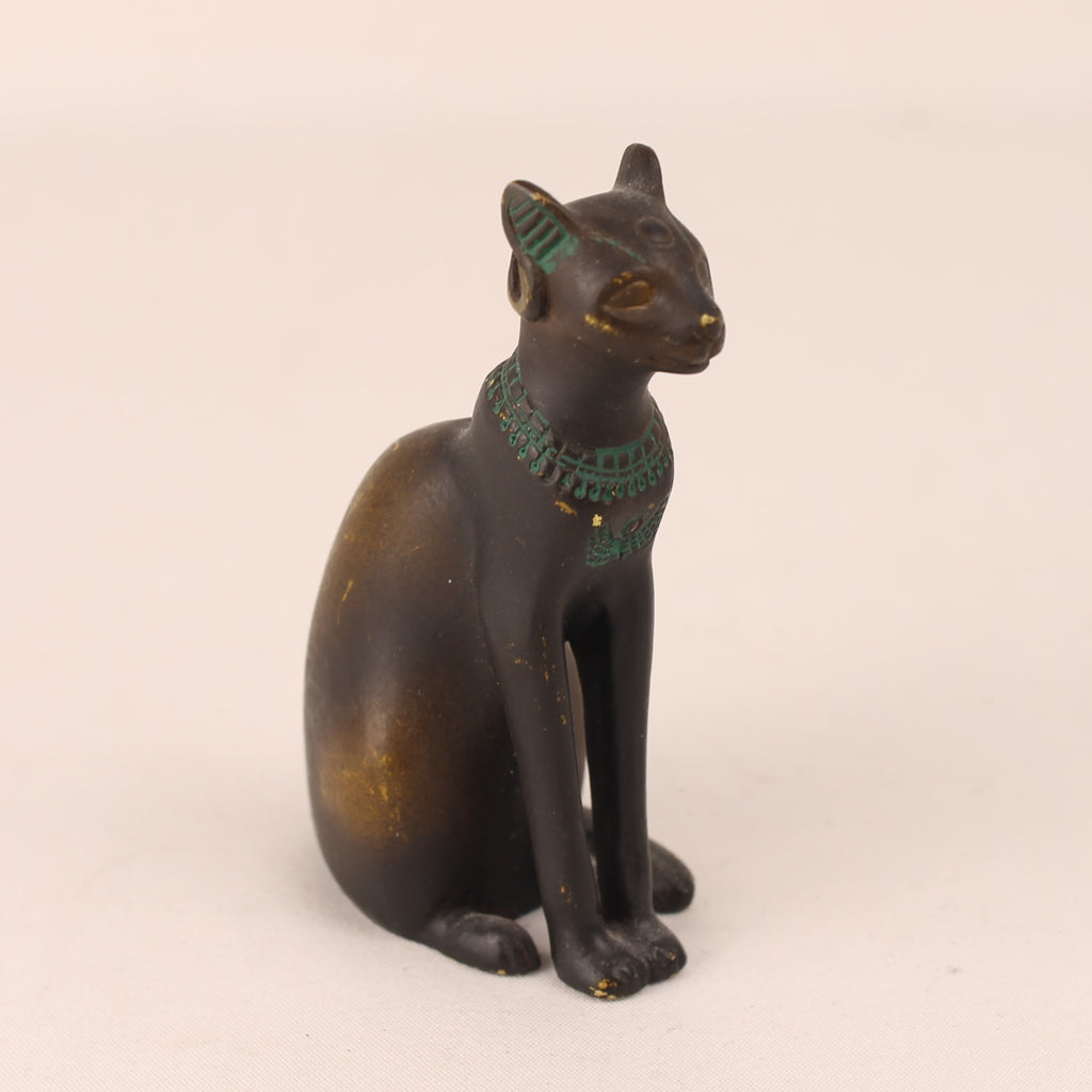 Chat égyptien Bastet – Métal massif – 1986 TFM