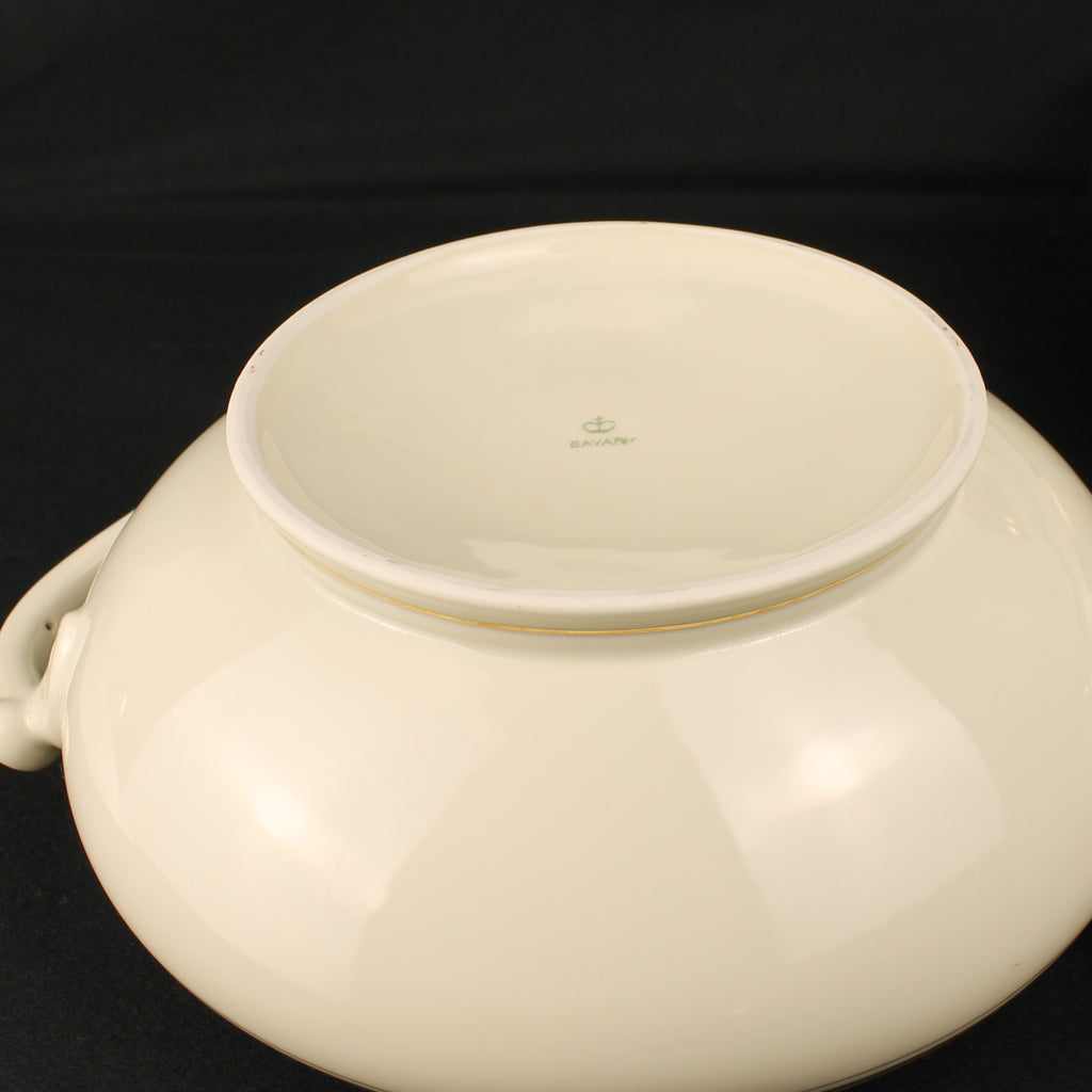 Bavaria Porseleinen Dekschalen - Set van 2 - Verguld - Mid Century – 22 cm