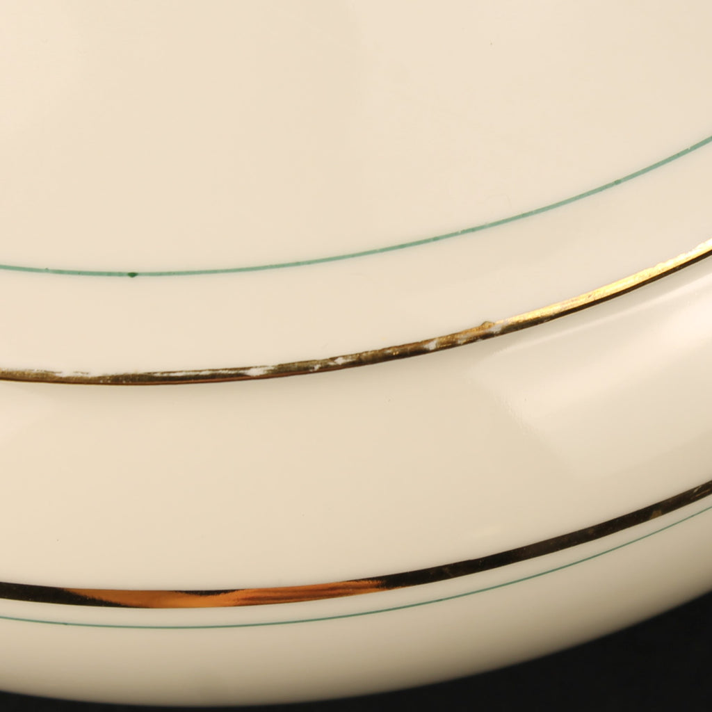 Bavaria Porseleinen Dekschalen - Set van 2 - Verguld - Mid Century – 22 cm