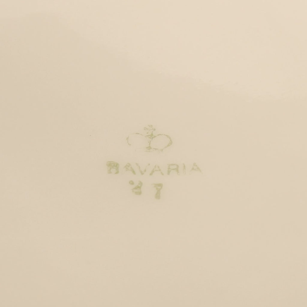 Bavaria Porseleinen Dekschalen - Set van 2 - Verguld - Mid Century – 22 cm