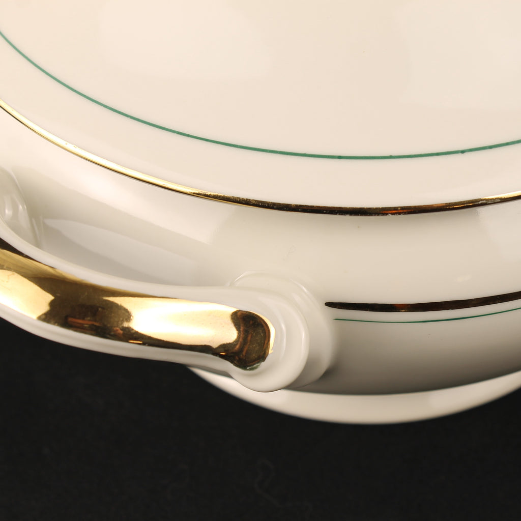 Bavaria Porseleinen Dekschaal – Verguld – Met Lepeluitsparing – 32 cm Breed