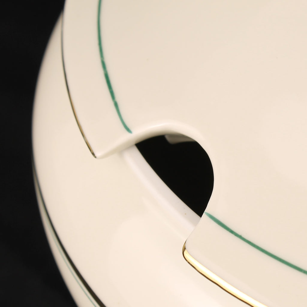 Bavaria Porseleinen Dekschaal – Verguld – Met Lepeluitsparing – 32 cm Breed