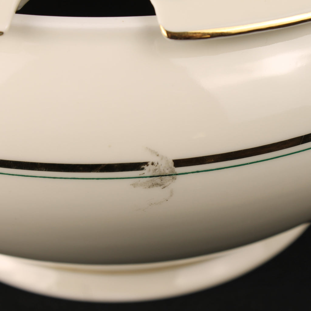 Bavaria Porseleinen Dekschaal – Verguld – Met Lepeluitsparing – 32 cm Breed