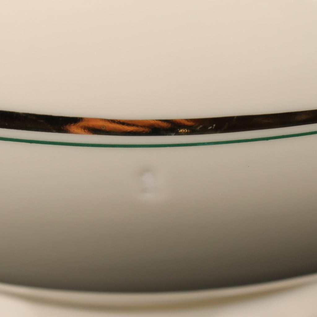 Bavaria Porseleinen Dekschaal – Verguld – Met Lepeluitsparing – 32 cm Breed