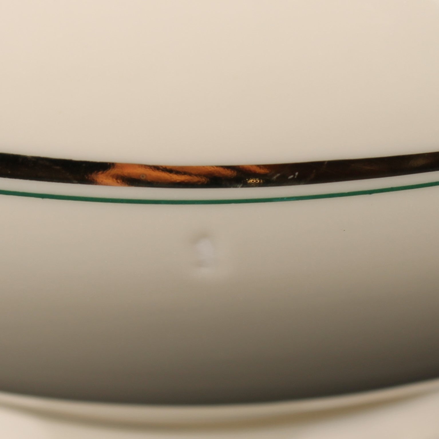 Bavaria Porseleinen Dekschaal – Verguld – Met Lepeluitsparing – 32 cm Breed