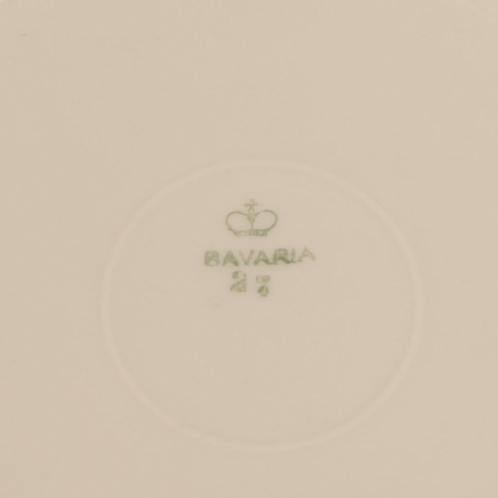 Bavaria Ontbijtborden – Verguld – Mid Century – 19 cm - 2 Sets