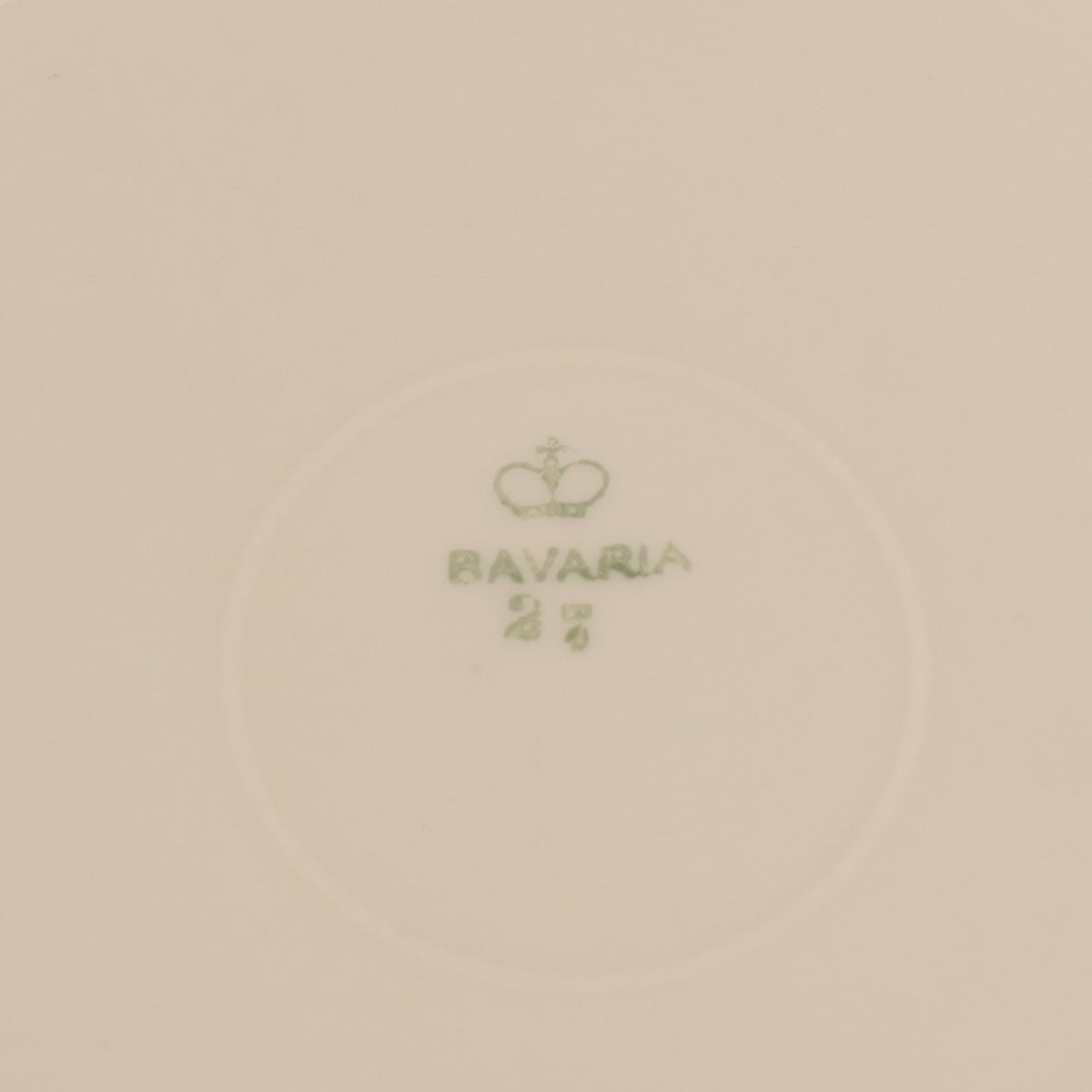 Bavaria Ontbijtborden – Verguld – Mid Century – 19 cm - 2 Sets