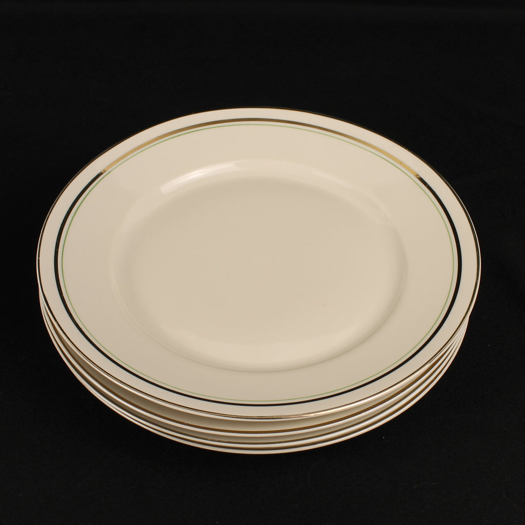 Bavaria Ontbijtborden – Verguld – Mid Century – 19 cm - 2 Sets