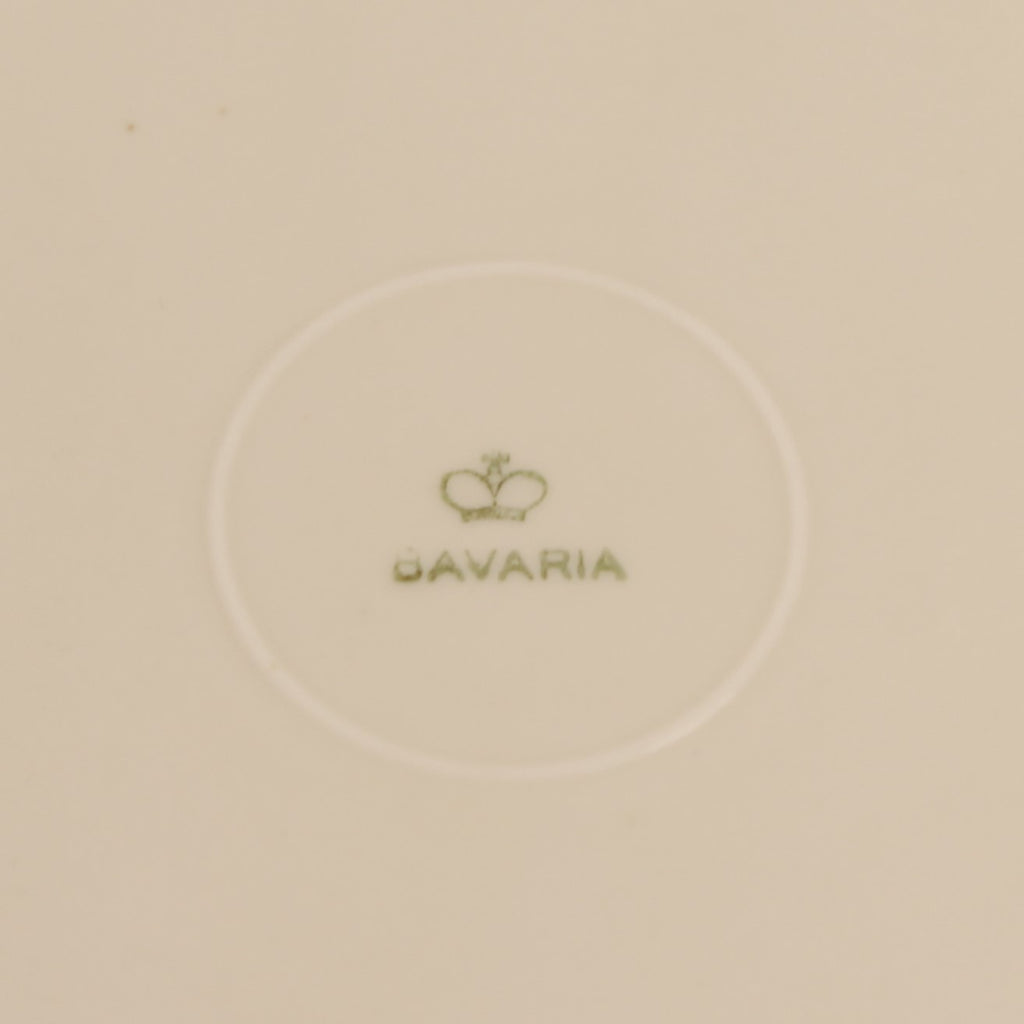 Bavaria Ontbijtborden – Verguld – Mid Century – 19 cm - 2 Sets