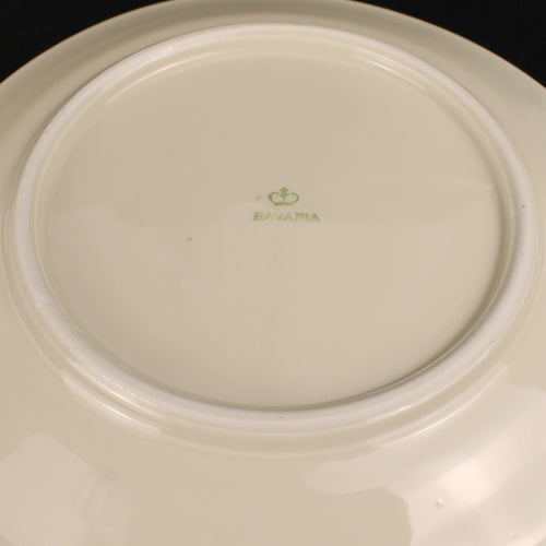 Bavaria Botervloot met Onderschotel – Verguld – Mid Century – 17 cm