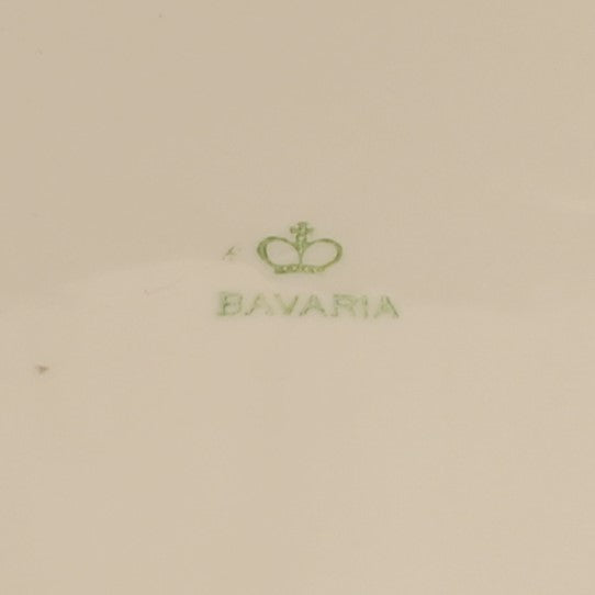 Bavaria Botervloot met Onderschotel – Verguld – Mid Century – 17 cm