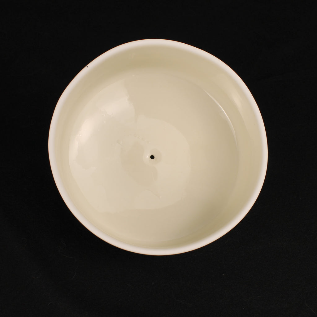 Bavaria Botervloot met Onderschotel – Verguld – Mid Century – 17 cm