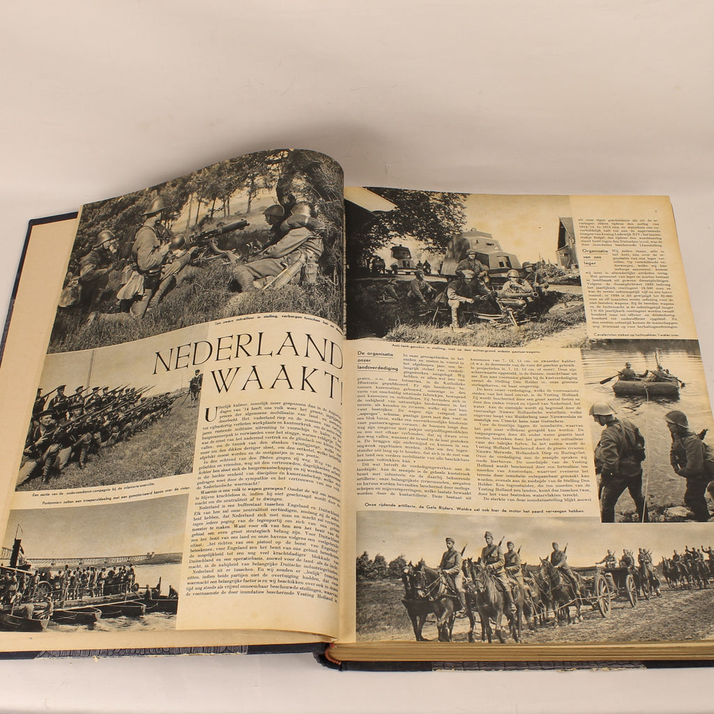 Katholieke Illustratie 1939 – 74e Jaargang – Groot Formaat Verzamelband – Vroege Oorlogstijd