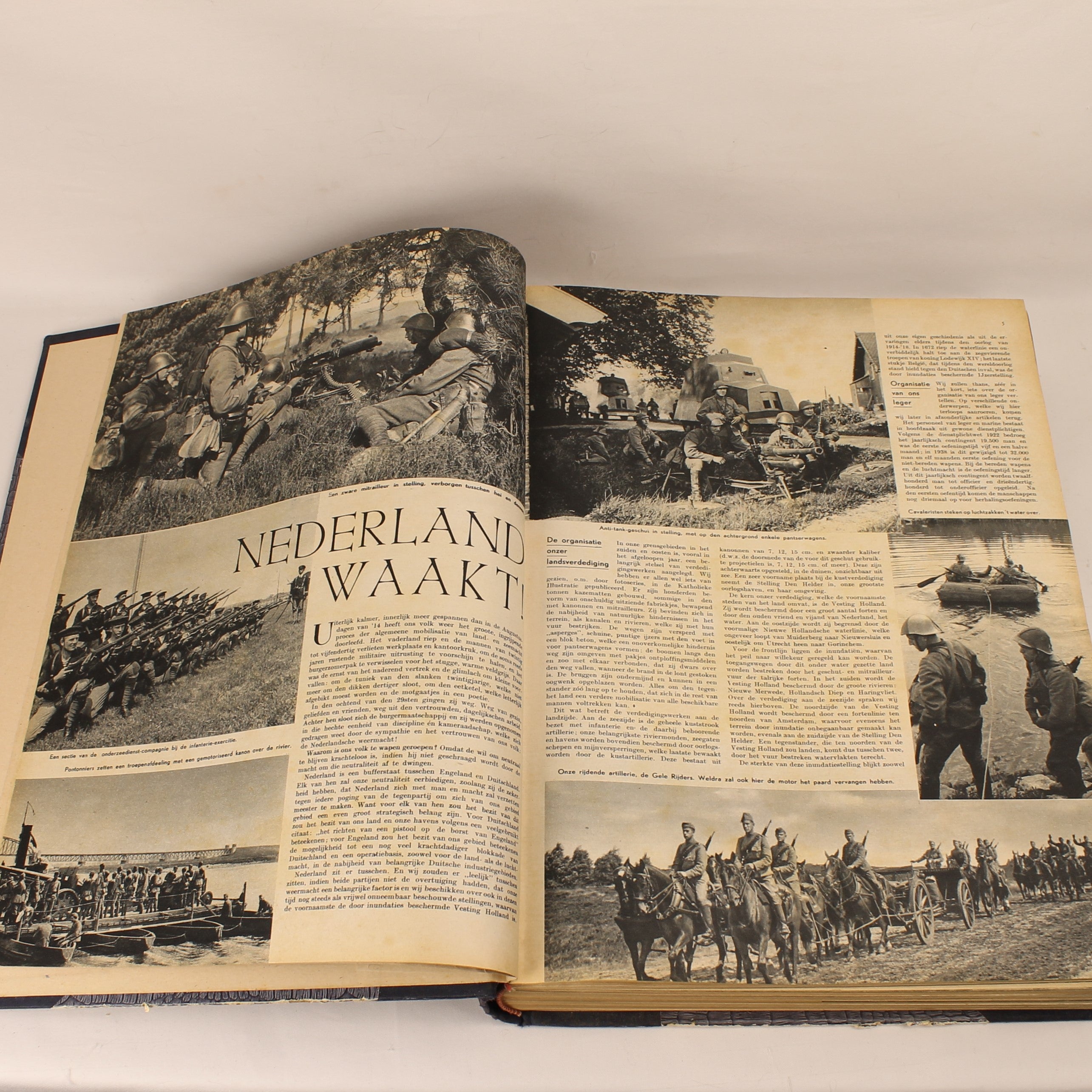 Katholieke Illustratie 1939 – 74e Jaargang – Groot Formaat Verzamelband – Vroege Oorlogstijd