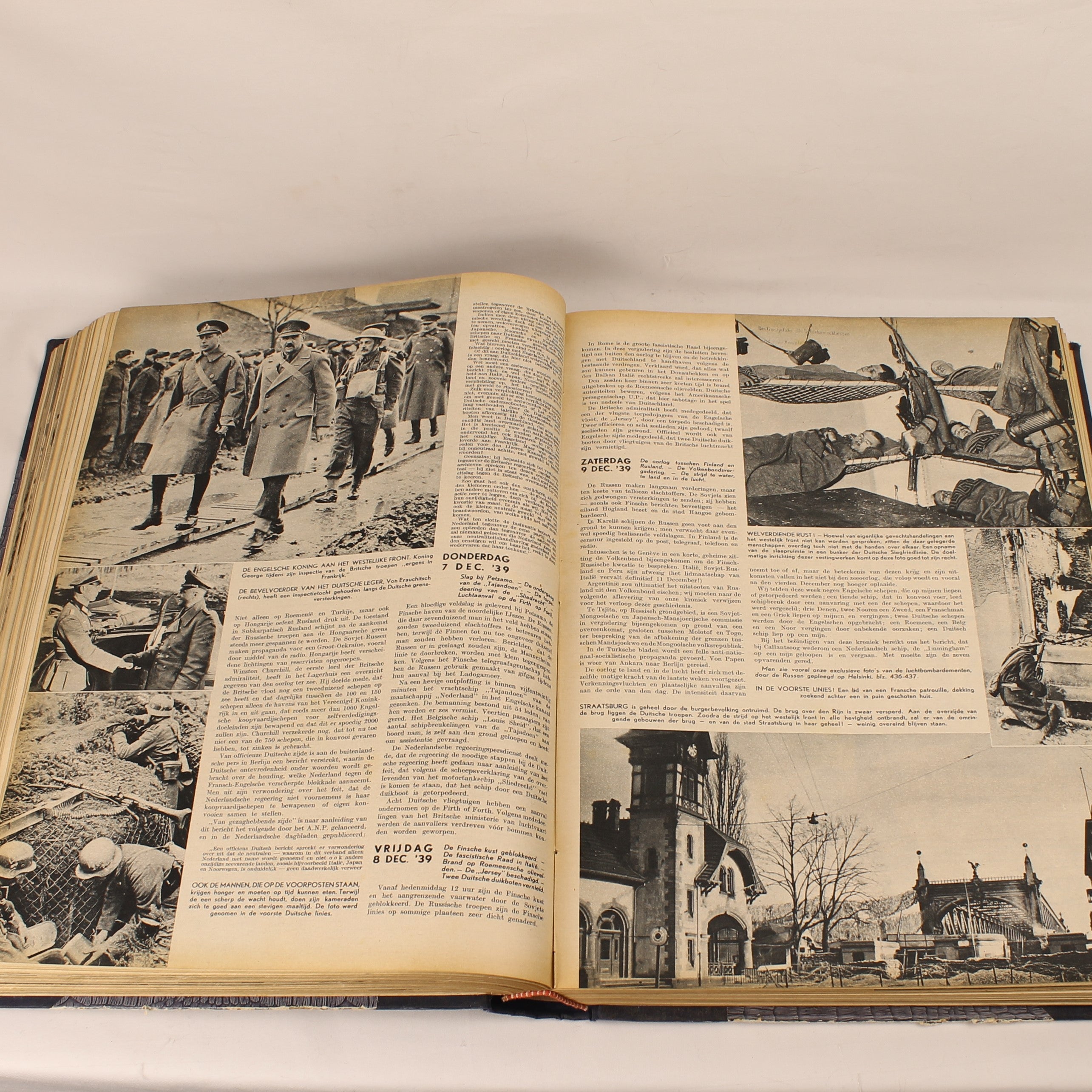 Katholieke Illustratie 1939 – 74e Jaargang – Groot Formaat Verzamelband – Vroege Oorlogstijd