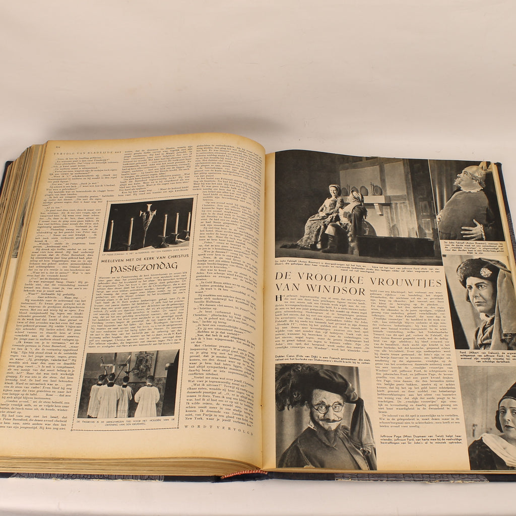 Katholieke Illustratie 1939 – 74e Jaargang – Groot Formaat Verzamelband – Vroege Oorlogstijd