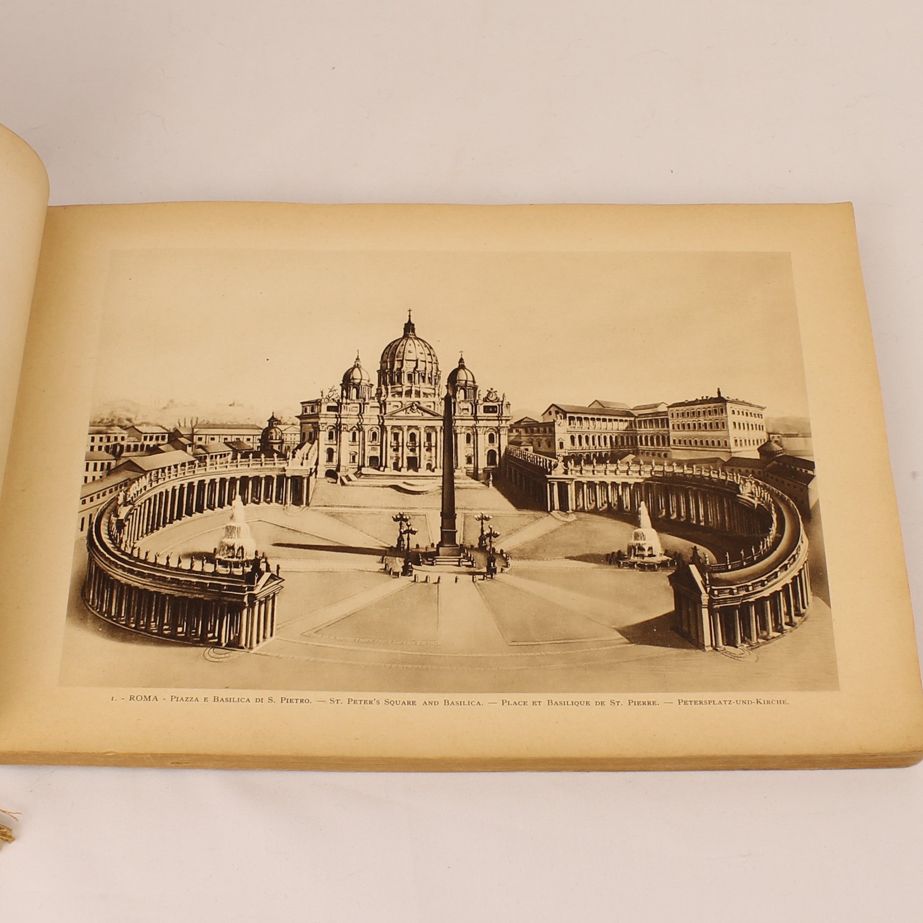 Ricordo di Roma – 130 Tavole – Interbellum Fotoboek – Attilio Scrocchi – Serie 125