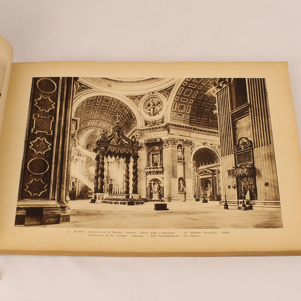 Ricordo di Roma – 130 Tavole – Interbellum Fotoboek – Attilio Scrocchi – Serie 125