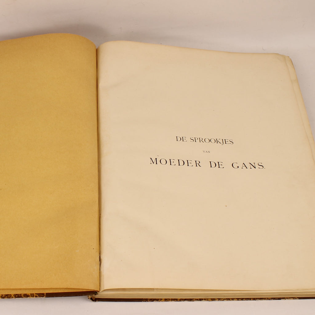 Édition Ancienne “Contes de Ma Mère l'Oye” – Gravures de Gustave Doré – D. Bolle Rotterdam – vers 1900 – In-folio de 33,5 cm